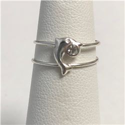 SILVER CZ RING