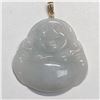 Image 1 : 14K  JADEITE BUDDHA PENDANT