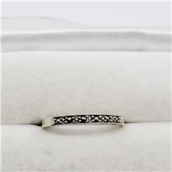 SILVER MARCASITE RING