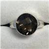 Image 1 : SILVER SMOKY QUARTZ RING