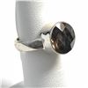Image 2 : SILVER SMOKY QUARTZ RING