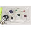 Image 1 : 75 CARATS OF GENUINE RUBY, EMERALD, SAPPHIRE &