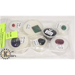 93 CARATS OF GENUINE RUBY, EMERALD, SAPPHIRE &