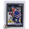 Image 1 : KELLY BUCHERGER EDMONTON OILERS SIGNED CARD
