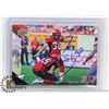 Image 1 : RENE PAREDES SIGNED CALGARY STAMPEDERS CARD