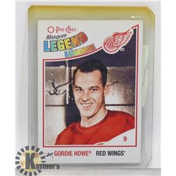 GORDIE HOWE 2010-2011 OPEECHEE RETRO DETROIT