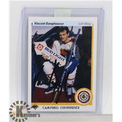 VINCENT DAMPHOUSSE SIGNED ALL STAR GAME MVP CARD