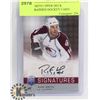 Image 1 : RYAN SMITH UPPER DECK AUTOGRAPHED HOCKEY CARD.