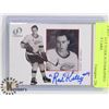 Image 1 : RED KELLY FLEER AUTOGRAPHED HOCKEY CARD.
