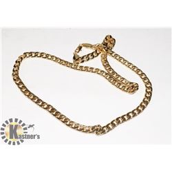NEW GOLD PLATED 24" CHAIN STYLE 1