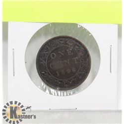 QUEEN VICTORIA 1898 ONE CENT COIN