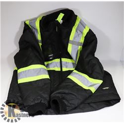 TERRA HI-VIS FREEZER JACKET SIZE XL