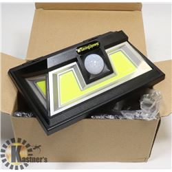 LOT OF 2 NEW SOLAR SECURITY LED LIGHTS
