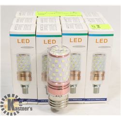 LOT OF 12 NEW LED LIGHT BULBS - 6000K