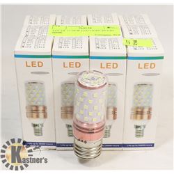 LOT OF 12 NEW LED LIGHT BULBS - 6000K