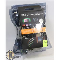 LOT OF 4 NEW TV/GAMING MONITOR  LED LIGHT KITS