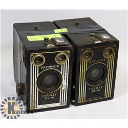 2 BROWNIE TARGET SIX - 16 CAMERAS.