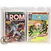 Image 1 : LOT OF 17 ROM MARVEL COMICS.