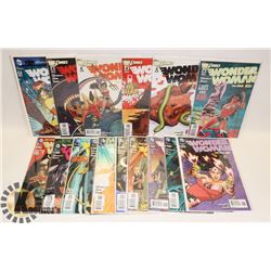 LOT OF 16 WONDER WOMAN DC COMICS.
