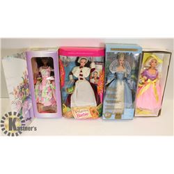 BOX OF BARBIE DOLLS