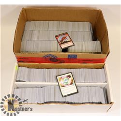 LOT OF OVER 5000 MAGIC THE GATHERING CARDS.