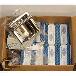 LOT OF TAYMOR BATHROOM ACCESSORIES