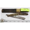 Image 1 : ANTIQUE STRAIGHT RAZOR AND CASE ALFRED SHEFFIELD
