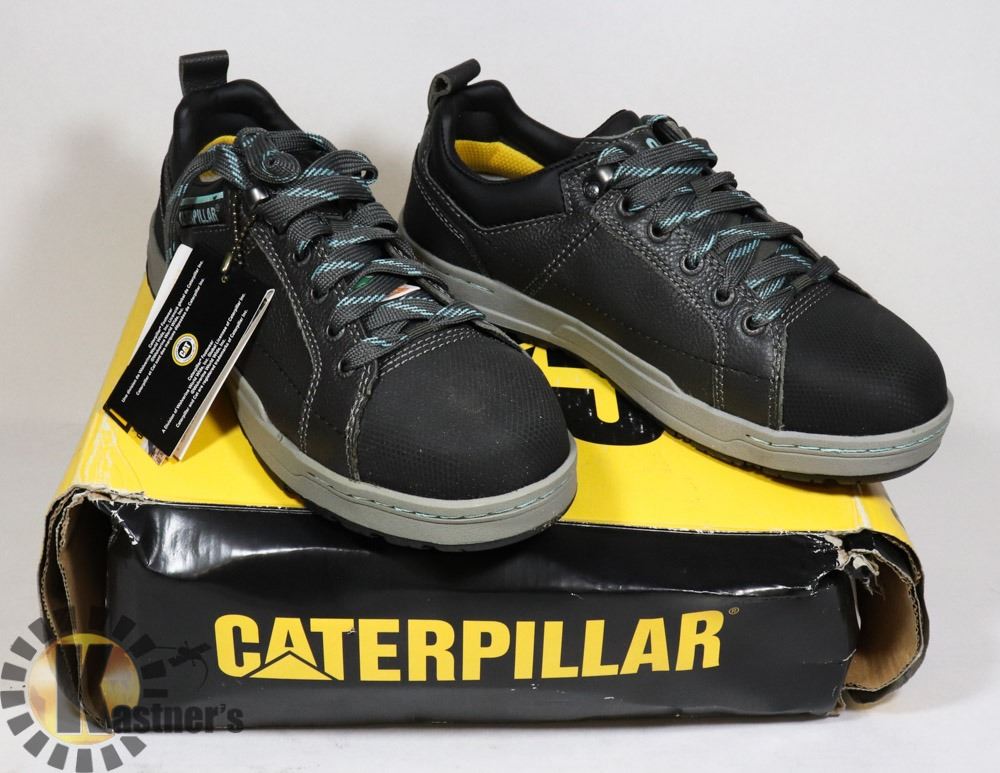 BRAND NEW WOMAN'S CAT STEEL TOE SHOES SZ 7 Kastner Auctions