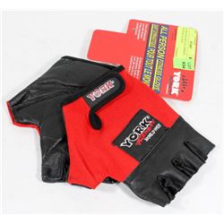 YORK SIZE MED ALL PERSON FITNESS GLOVES