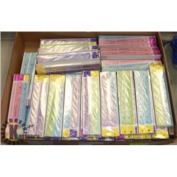 LOT OF KID'S MATH RULERS.