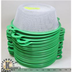 LOT OF SIFTING BINS.