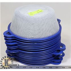 LOT OF SIFTING BINS.