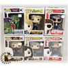 Image 1 : LOT OF 6 ASSORTED FUNKO POP VINYL FIGURES.