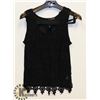 Image 1 : BLACK LACE LADIES SHIRT - UNKNOWN SIZE