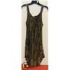 Image 1 : LADIES TIE DYED GREEN/GREY DRESS ONE SIZE