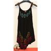 Image 1 : BLACK & MULTI COLOR ONE SIZE LADIES DRESS