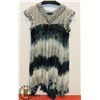 Image 1 : BLUE/WHITE TIE DYE ONE SIZE LADIES DRESS