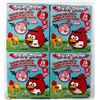 Image 1 : 4 NEW ANGRY BIRDS VALENTINE CANDY CARD KIT!