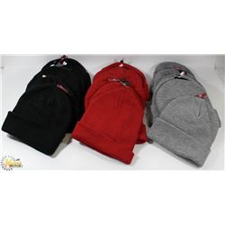 LOT OF 18 NEW ASSORTED TOQUES!