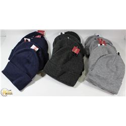 LOT OF 18 NEW ASSORTED TOQUES!