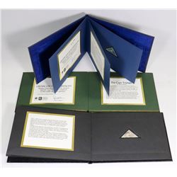 LOT OF 3 THE CAPE TRIANGLE AUTHENTIC STAMPS