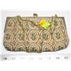Image 1 : VINTAGE GLASS BEADED LADIES PURSE