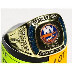 NEW YORK ISLANDERS STANLEY CUP RING REPLICA