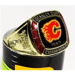 CALGARY FLAMES STANLEY CUP RING REPLICA