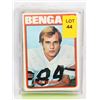 Image 1 : 1972 TOPPS NFL FOOTBALL CARD LOT.