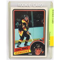 CAM NEELY 1984 O-PEE-CHEE ROOKIE CARD
