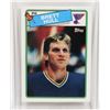 Image 1 : BRETT HULL ROOKIE CARD TOPPS 1988-89
