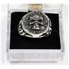Image 1 : SILVER TONED HARLEY DAVIDSON SZ 13 SKULL RING