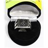 Image 1 : SILVER TONE MASONIC RING SZ 11