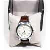 Image 1 : NEW REPLICA TISSOT MENS WATCH LEATHER STRAP